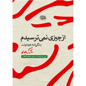 از چیزی نمی ترسیدم